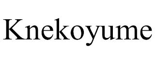 KNEKOYUME