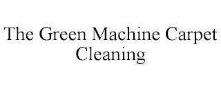 THE GREEN MACHINE CARPET CLEANING