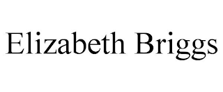 ELIZABETH BRIGGS