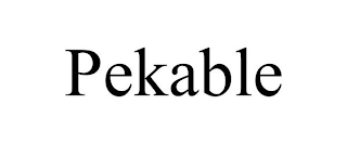 PEKABLE