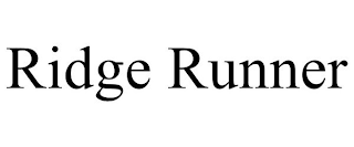 RIDGE RUNNER