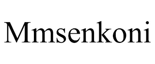 MMSENKONI