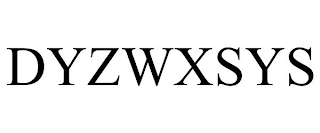 DYZWXSYS