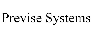 PREVISE SYSTEMS