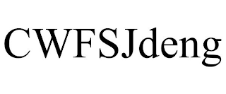 CWFSJDENG