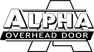 A ALPHA OVERHEAD DOOR