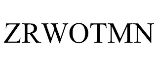 ZRWOTMN