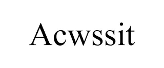 ACWSSIT