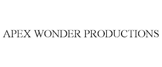 APEX WONDER PRODUCTIONS