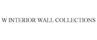 W INTERIOR WALL COLLECTIONS