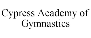 CYPRESS ACADEMY OF GYMNASTICS