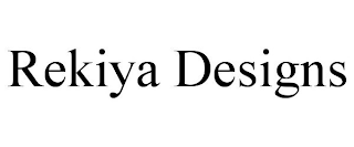 REKIYA DESIGNS