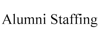 ALUMNI STAFFING