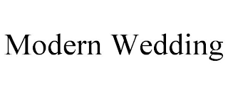 MODERN WEDDING