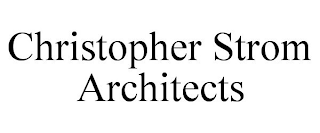 CHRISTOPHER STROM ARCHITECTS