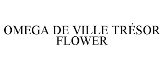 OMEGA DE VILLE TRÉSOR FLOWER