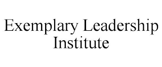 EXEMPLARY LEADERSHIP INSTITUTE