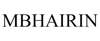 MBHAIRIN