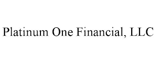 PLATINUM ONE FINANCIAL, LLC