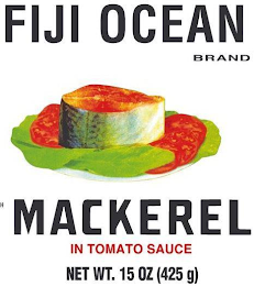 FIJI OCEAN BRAND MACKEREL IN TOMATO SAUCE NET WT. 15 OZ (425 G)