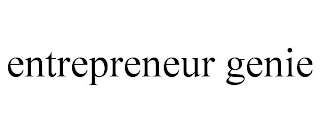 ENTREPRENEUR GENIE