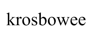 KROSBOWEE