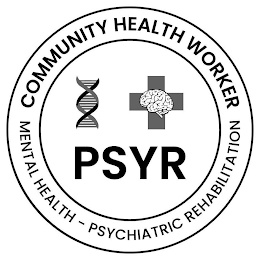 COMMUNITY HEALTH WORKER PSYR MENTAL HEALTH - PSYCHIATRIC REHABILITATION