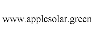 WWW.APPLESOLAR.GREEN