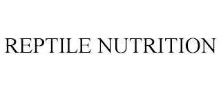 REPTILE NUTRITION