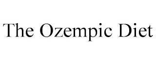 THE OZEMPIC DIET