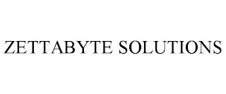 ZETTABYTE SOLUTIONS