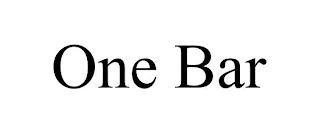 ONE BAR