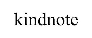 KINDNOTE