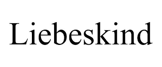 LIEBESKIND