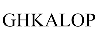 GHKALOP