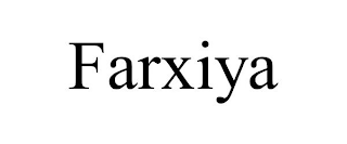FARXIYA