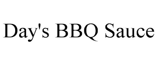 DAY'S BBQ SAUCE