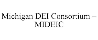 MICHIGAN DEI CONSORTIUM - MIDEIC