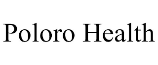 POLORO HEALTH