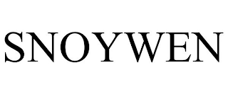 SNOYWEN