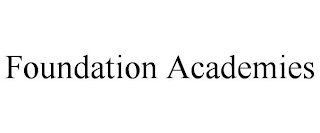 FOUNDATION ACADEMIES