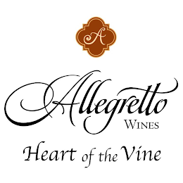 A ALLEGRETTO WINES HEART OF THE VINE