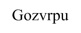 GOZVRPU