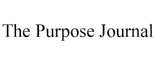 THE PURPOSE JOURNAL