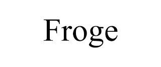 FROGE