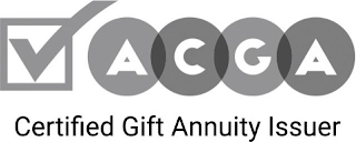 ACGA CERTIFIED GIFT ANNUITY ISSUER