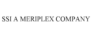 SSI A MERIPLEX COMPANY