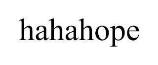 HAHAHOPE