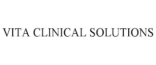 VITA CLINICAL SOLUTIONS