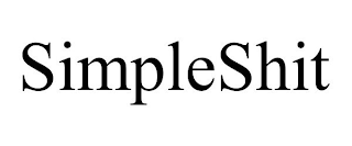 SIMPLESHIT